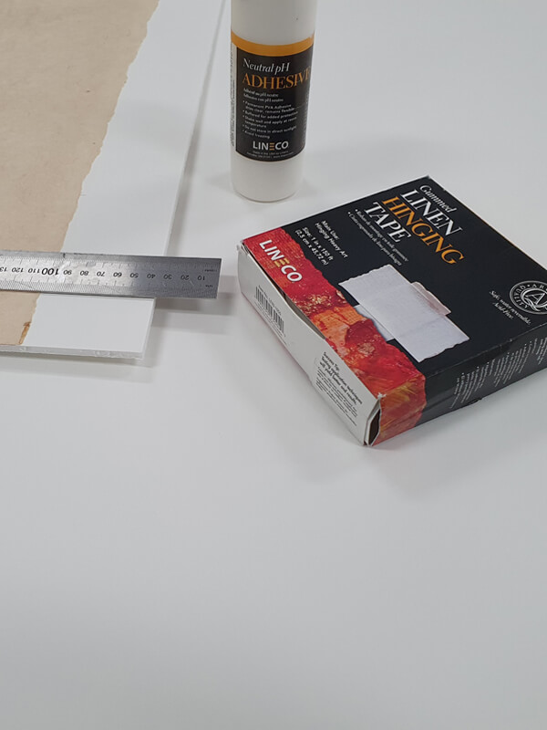 Archival framing preparation Preservation framing equiptment