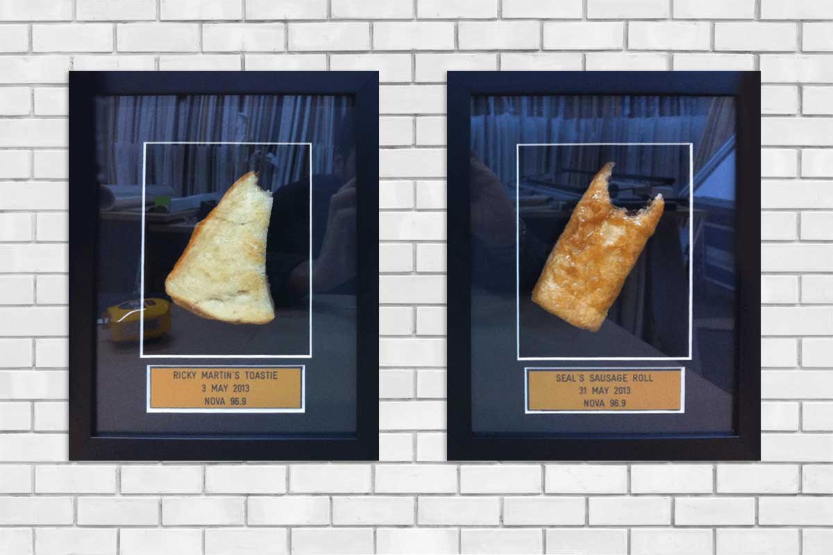 Framed food Special occasions box frame