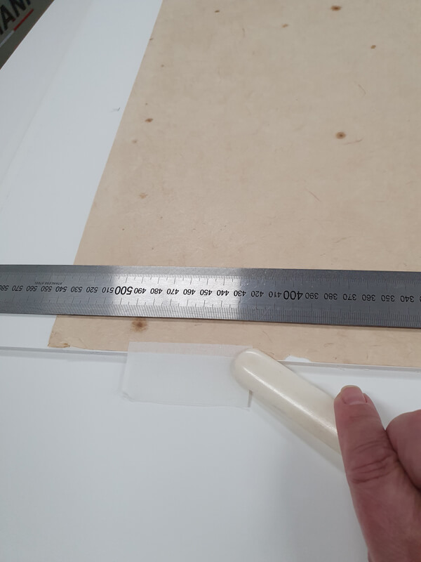 Conservation hinging matboard Hinging artwork on mat conservation