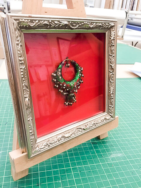 Travel souvenir framing