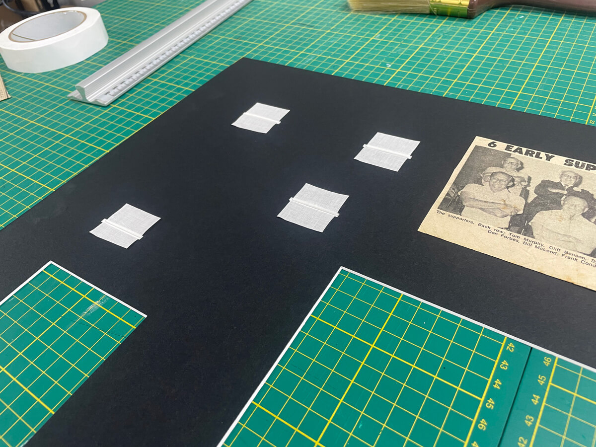 Linene tape wings Floating linen tape