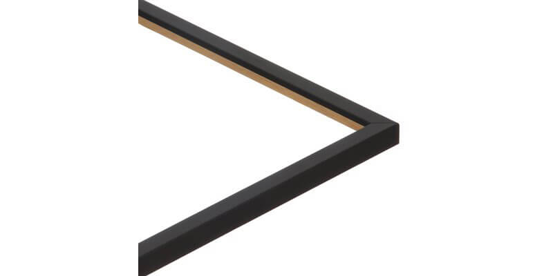 black picture frame corner