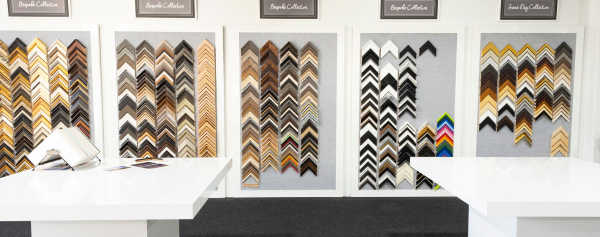 Choosing picture frame options