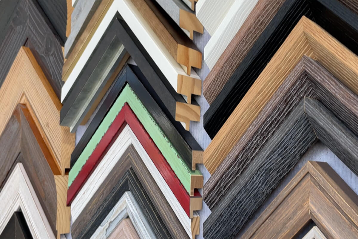 picture frame style corner samples