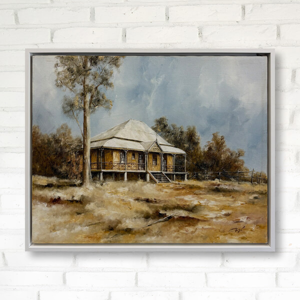 Modern framing Surrey House