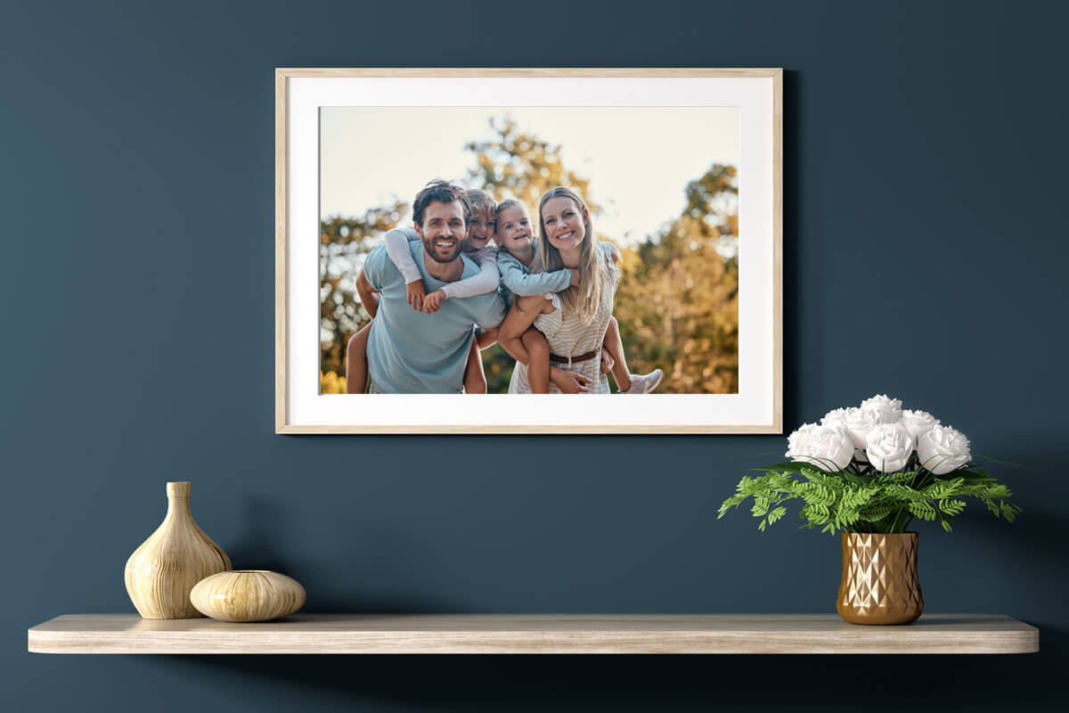 Traditional frames to add a classic touch