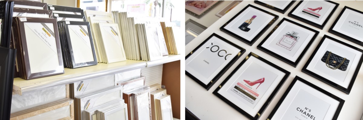 Ready made photo frames